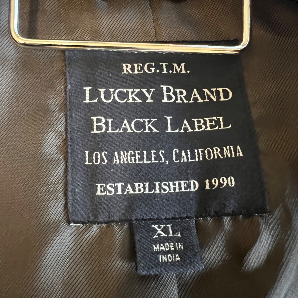 Lucky Brand Leather Bonneville Racer Jacket in XL - Picture 7 of 13